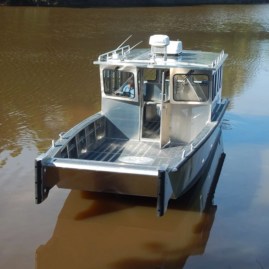 Die rol van die werkboot.
